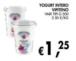 èccoMI Yogurt intero Vipiteno offerta