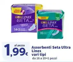 Sigma Superstore Assorbenti Seta Ultra Lines offerta