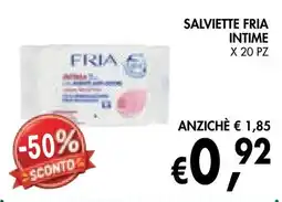 èccoMI Salviette Fria Intime offerta
