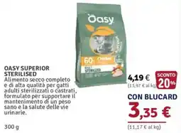 Il Gigante Oasy Superior Sterilised offerta