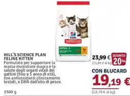 Il Gigante Hill's Science Plan Feline Kitten offerta