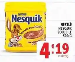 Deco Supermercati Nestlé Nesquik solubile offerta