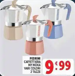 Deco Superstore Pedrini caffettiera my moka offerta