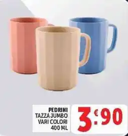 Deco Superstore Pedrini tazza jumbo offerta