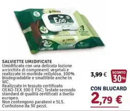 Il Gigante Salviette umidificate Croci offerta