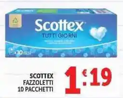 Deco Superstore Scottex fazzoletti offerta