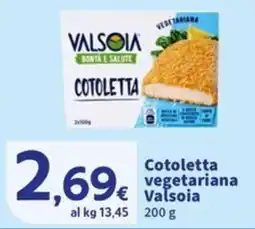 Sigma Superstore Cotoletta vegetarians Valsoia offerta