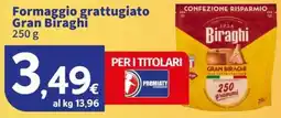 Sigma Superstore Formaggio grattugiato Gran Biraghi offerta