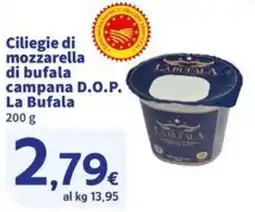 Sigma Superstore Ciliegie di mozzarella di bufala campana D.O.P. La Bufala offerta