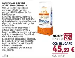 Il Gigante Monge All Breeds Adult Monoprotein offerta