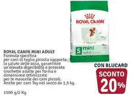 Il Gigante Royal Canin Mini Adult offerta