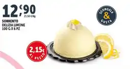 Deco Superfreddo Sorrento Delizia Limone offerta