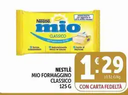 Deco Superstore Nestlé mio formaggino classico offerta