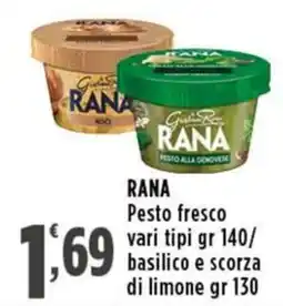 Rossotono Carrefour Rana Pesto fresco offerta