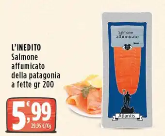 Rossotono Carrefour Salmone affumicato Atlantis offerta