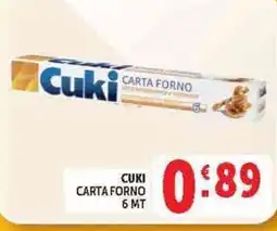 Deco Superstore Cuki carta forno offerta