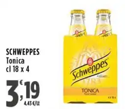 Rossotono Carrefour Schweppes Tonica offerta