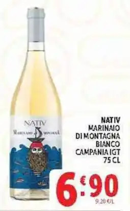 Deco Supermercati Nativ Marinaio di Montagna Bianco offerta