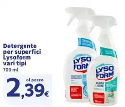 Sigma Superstore Detergente per superfici Lysoform offerta