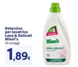 Sigma Superstore Detersivo per lavatrice Lana & Delicati Winni's offerta