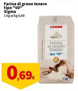 Sigma Superstore Farina di grano tenero tipo "00" Sigma offerta