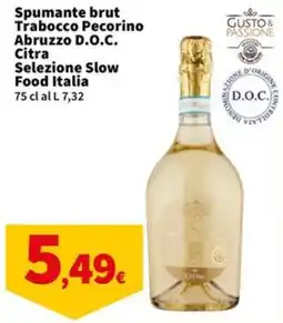 Sigma Superstore Spumante brut Trabocco Pecorino Citra offerta