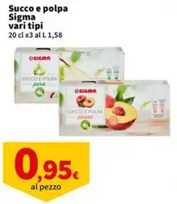 Sigma Superstore Succo e polpa Sigma offerta