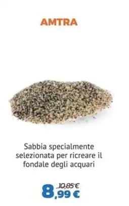 Joe Zampetti AMTRA Sabbia specialmente selezionata per ricreare il fondale degli acquari offerta