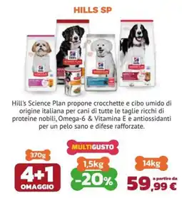 Joe Zampetti Hill's Science Plan offerta