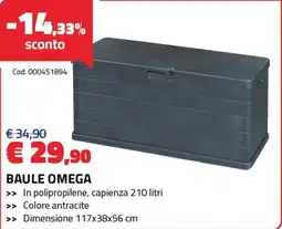 Eurobrico Baule Omega offerta