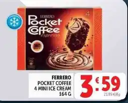 Deco Supermercati Ferrero Pocket Coffee espresso offerta