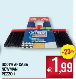 Palmarket Scopa Arcasa Newman offerta
