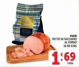 Deco Supermercati Viani petto di tacchino al forno offerta