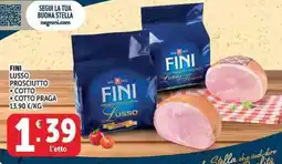Deco Supermercati Fini prosciutto cotto offerta