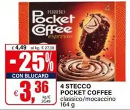 Il Gigante Pocket Coffee espresso offerta