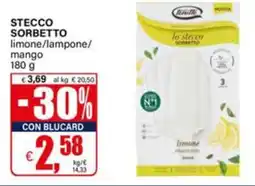 Il Gigante Stecco sorbetto offerta