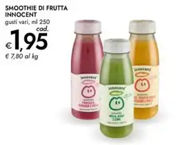 Bennet Smoothie di frutta Innocent offerta
