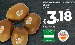 Bennet Kiwi polpa gialla Zespri offerta