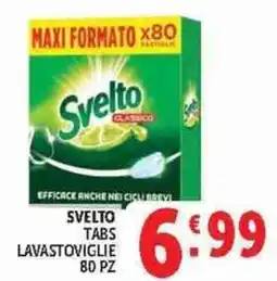 Deco Superstore Svelto tabs lavastoviglie offerta