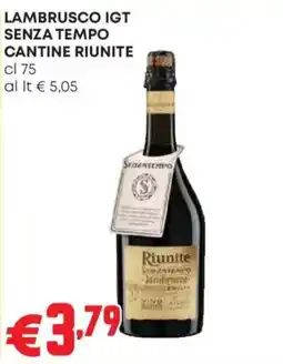 Pam Lambrusco IGT senza tempo Cantine Riunite offerta