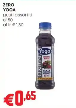 Pam Zero Yoga gusti assortiti offerta