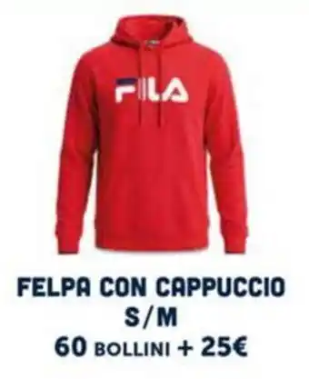 Il Gigante FelPA con cappuccio Fila offerta