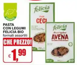 Il Gigante Pasta con legumi Felicia Bio offerta