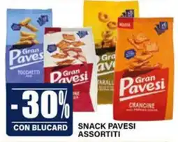 Il Gigante Snack Pavesi assortiti offerta