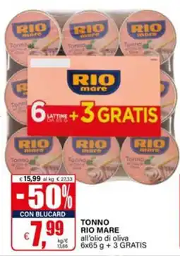 Il Gigante Tonno Rio Mare all'olio di oliva offerta