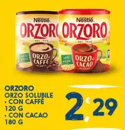 SeBón Supermercati Nestlé Orzoro offerta