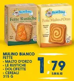 SeBón Supermercati Mulino Bianco Fette offerta