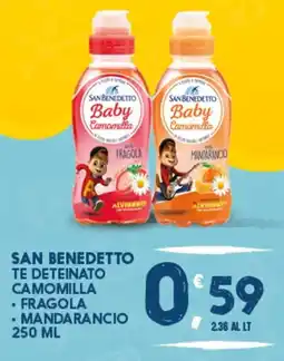 SeBón Supermercati San Benedetto Baby Camomilla offerta