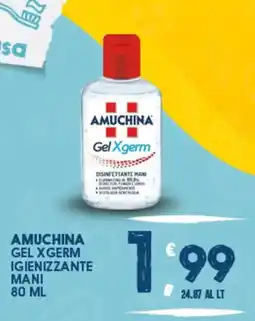 SeBón Supermercati Amuchina gel x germ igienizzante mani offerta