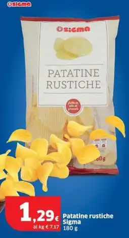 Sigma Patatine rustiche Sigma offerta